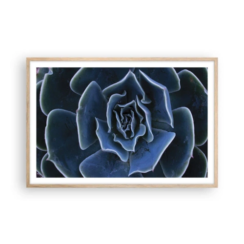 Affisch i ram av ljusek - Öknens blomma - 91x61 cm