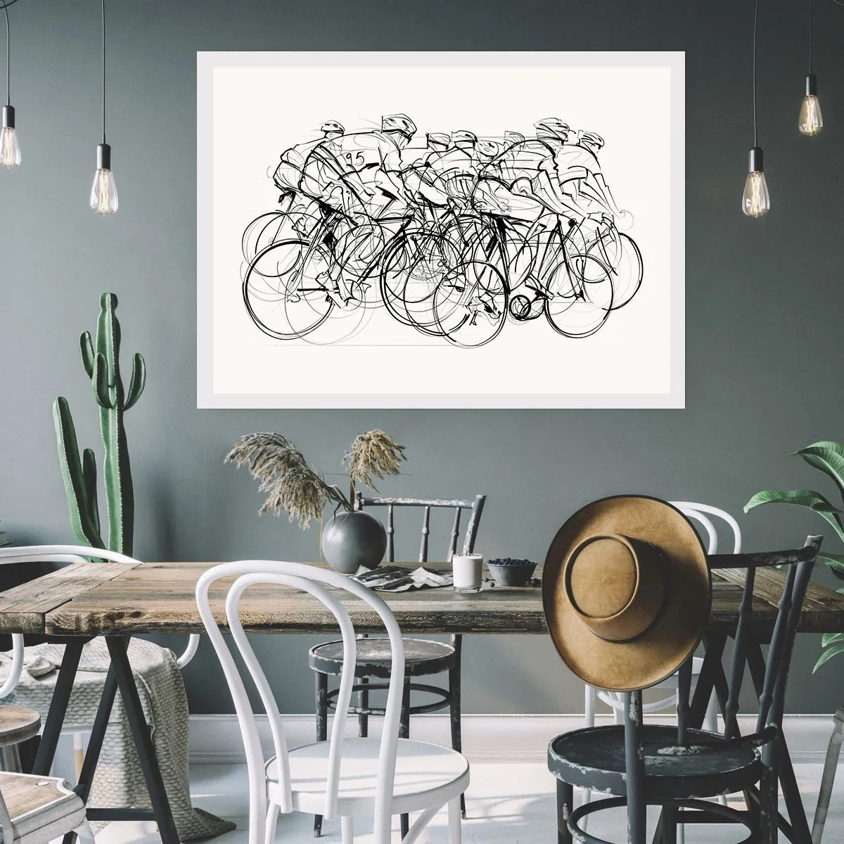 Affisch - Lagarbete - 100x70 cm