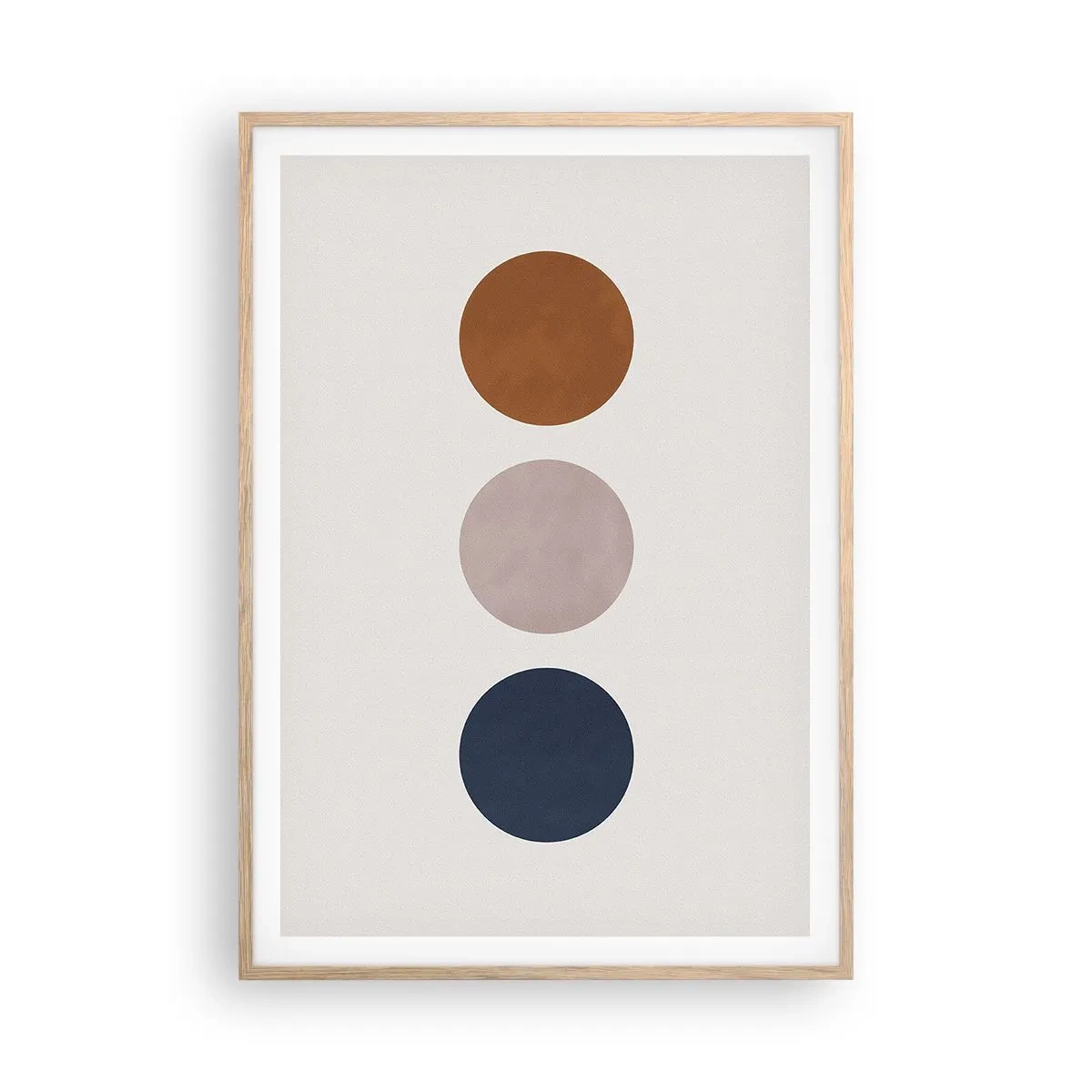 Affisch i ram av ljusek - Perfektionens symbol - 70x100 cm