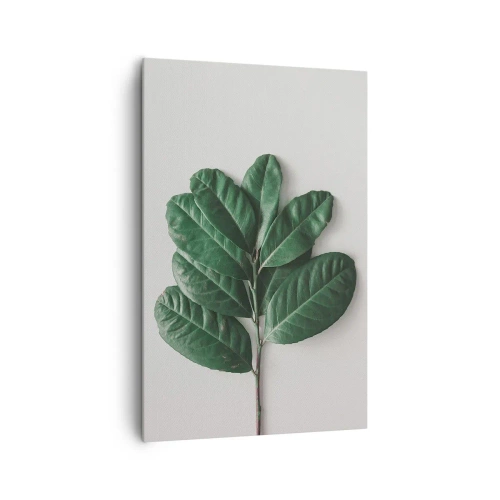 Canvastavla - Bild på duk - Själva naturens bild - 80x120 cm