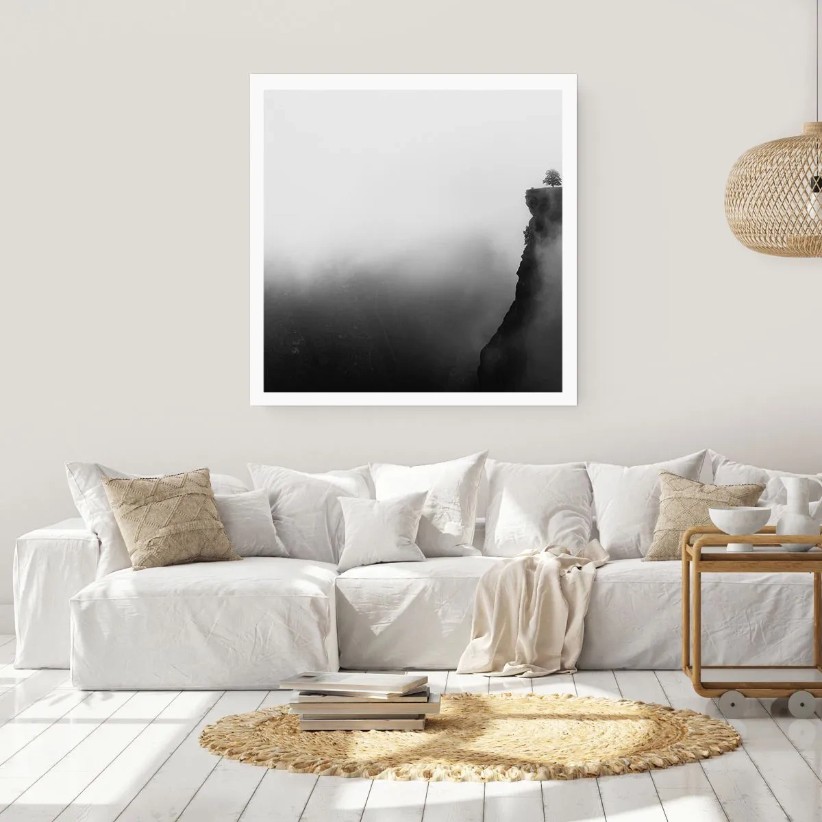 Affisch - På världens gräns - 60x60 cm