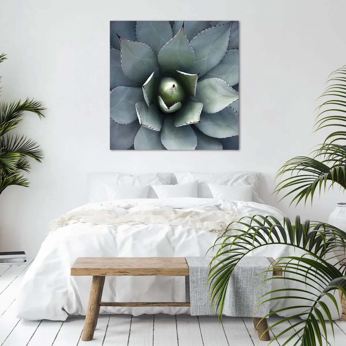 Canvastavla - Bild på duk - Lockar och varnar - 60x60 cm