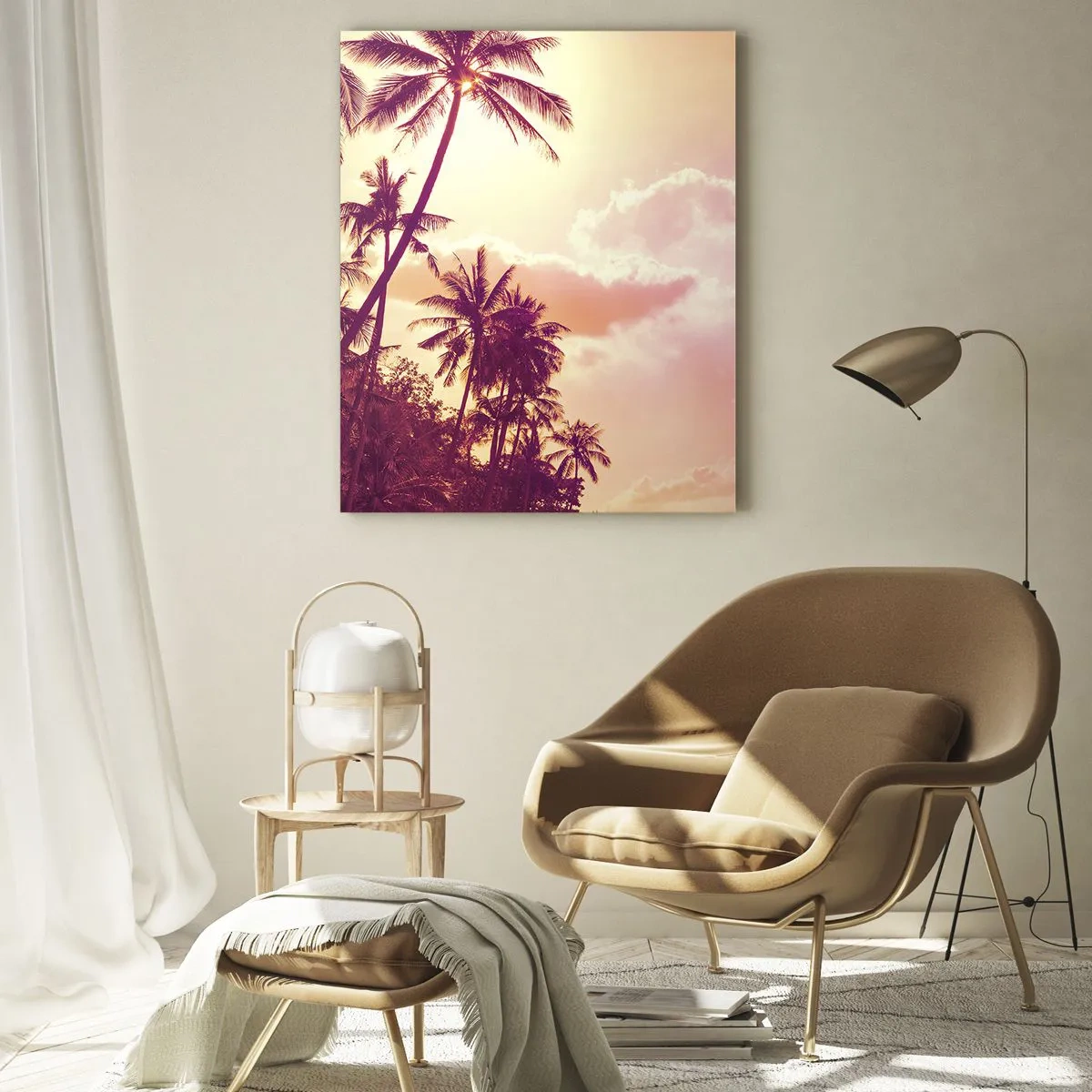Glastavla - Bild på glas - Du måste välja - 50x70 cm