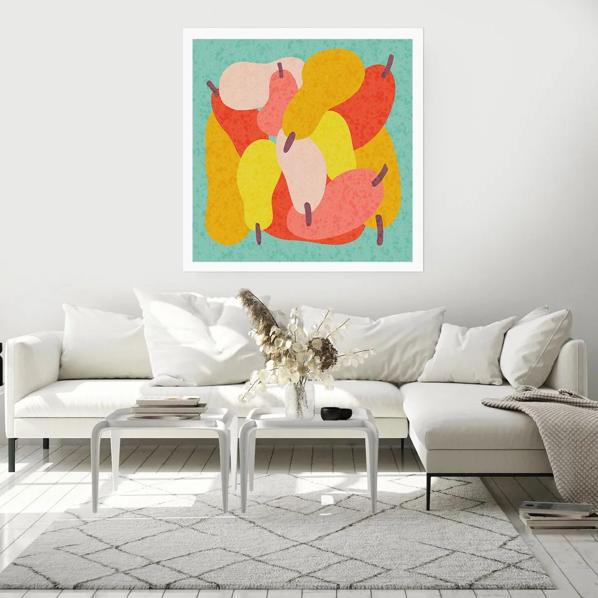 Affisch - Smaka på sommarsolen - 60x60 cm