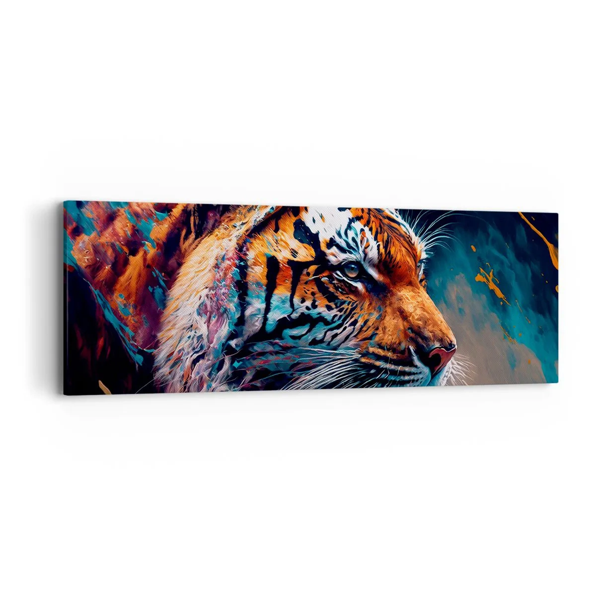 Canvastavla - Bild på duk - Vild skönhet - 90x30 cm