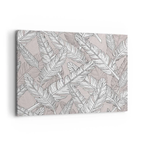 Canvastavla - Bild på duk - Fjäderstorm - 120x80 cm