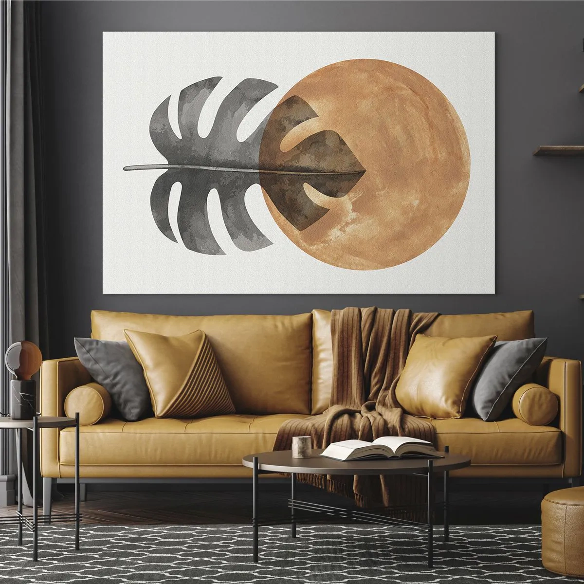 Glastavla - Bild på glas - Alltid solen - 120x80 cm