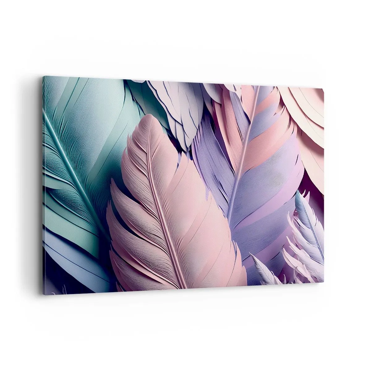 Canvastavla - Bild på duk - Fågelstil - 120x80 cm