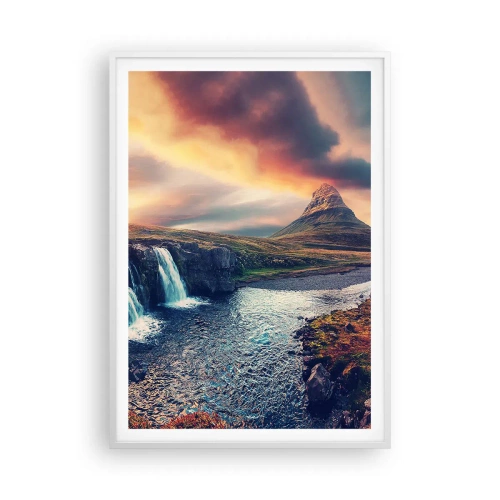 Affisch i vit ram - I naturens majestät - 70x100 cm