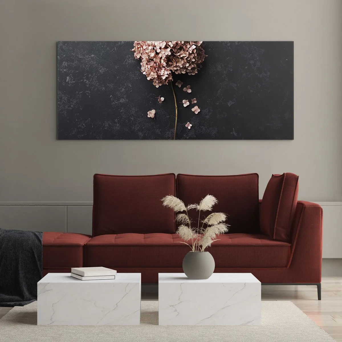 Glastavla - Bild på glas - Ett verkligt romantiskt tecken - 120x50 cm