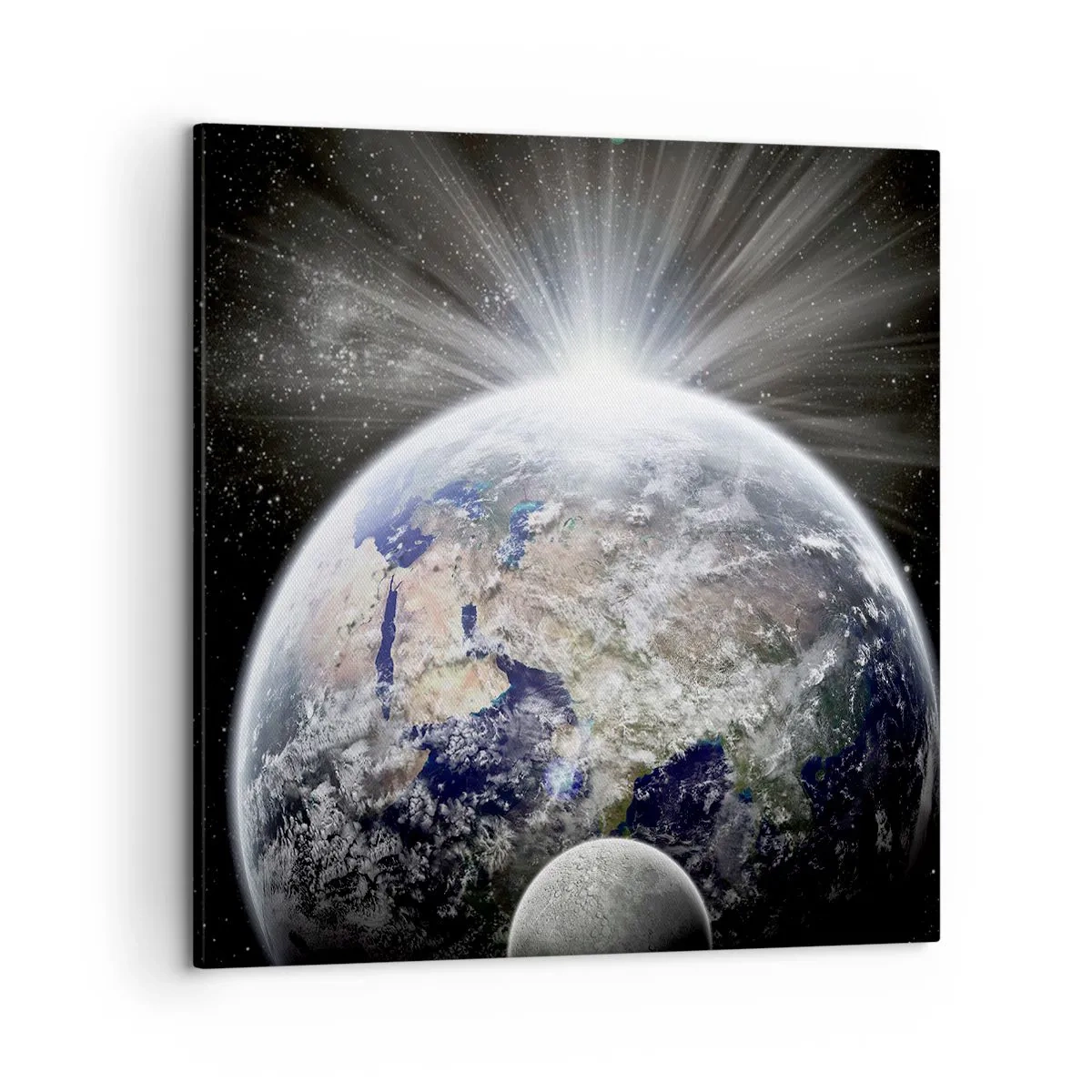 Canvastavla - Bild på duk - I fullt sken - 50x50 cm