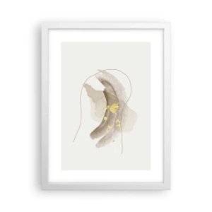 Affisch i vit ram - Träffat i rummet - 30x40 cm