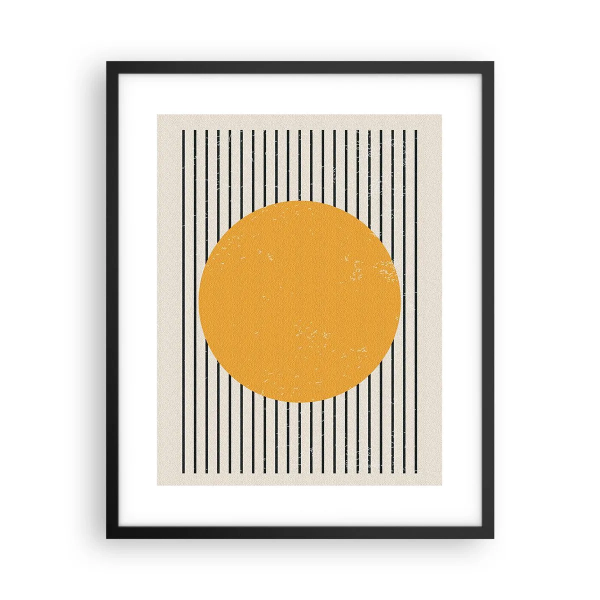 Affisch i svart ram - Enkelhetens kraft - 40x50 cm