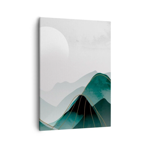 Canvastavla - Bild på duk - I fullt majestät - 50x70 cm