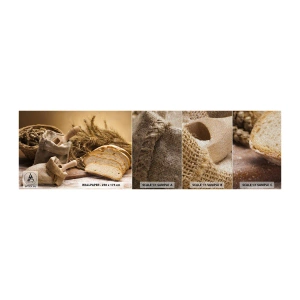 Provbit av fototapet Premium Sand - Skivat bröd - Gastronomi, Bröd, Bröd - 100x30 cm