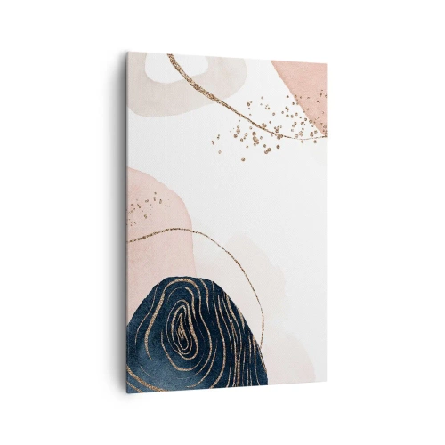 Canvastavla - Bild på duk - Allt flyter - 80x120 cm