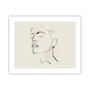Affisch - Stolt blick - 50x40 cm