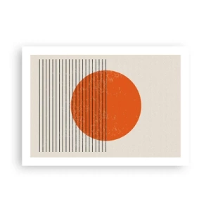 Affisch - Alltid solen - 70x50 cm