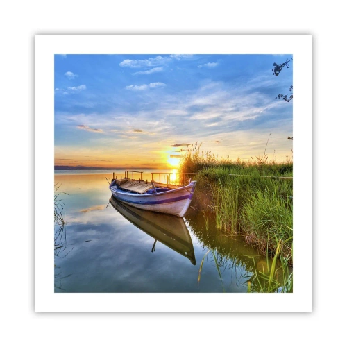 Affisch - Uppfyllda drömmars vik - 50x50 cm