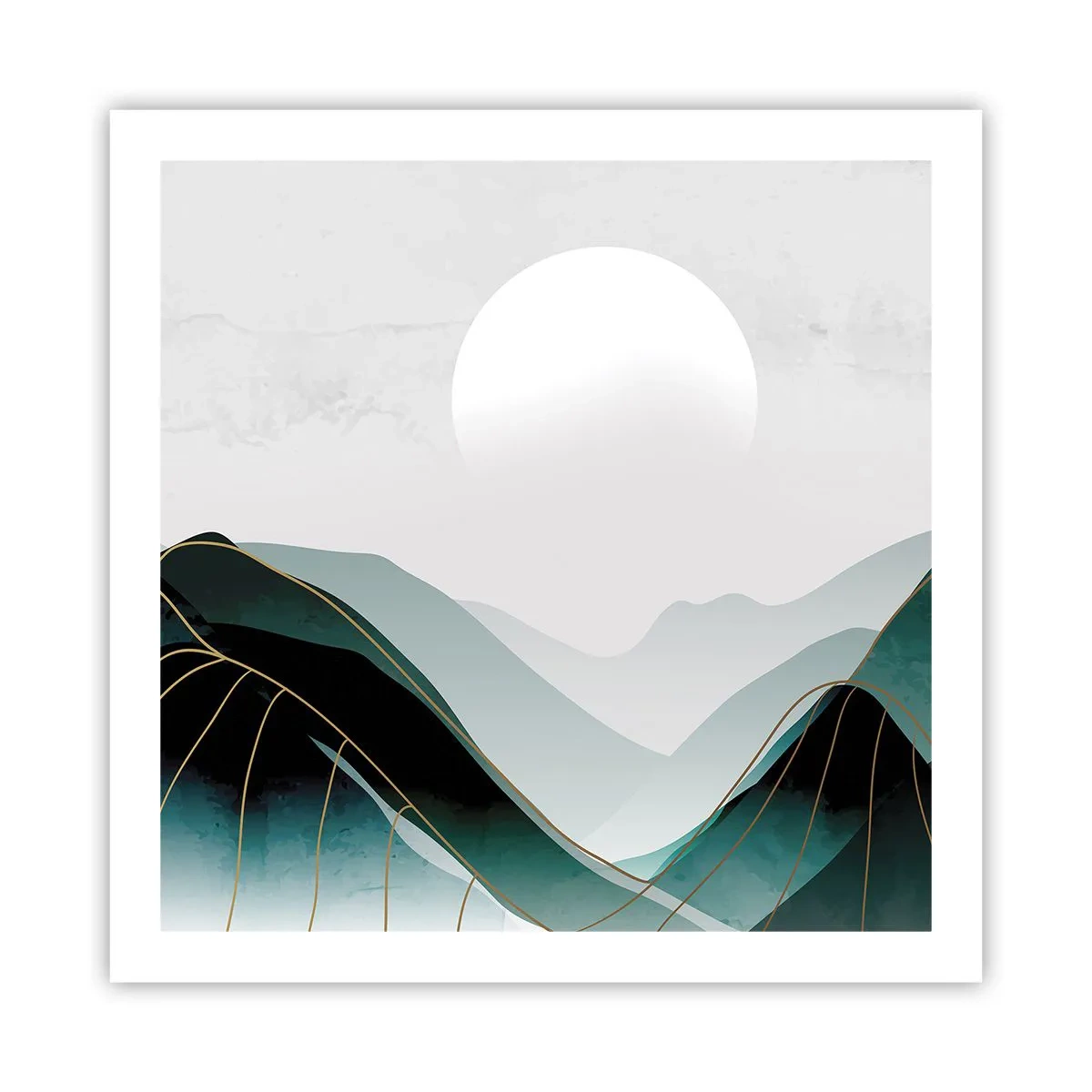 Affisch - I fullt majestät - 60x60 cm