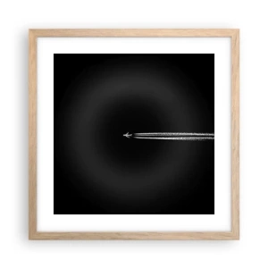 Affisch i ram av ljusek - I en annan dimension - 40x40 cm