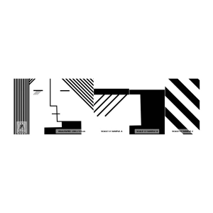 Provbit av självhäftande fototapet Deluxe Sticker - Bara en kyss - Modern konst, Svartvitt, Ansikte - 100x30 cm