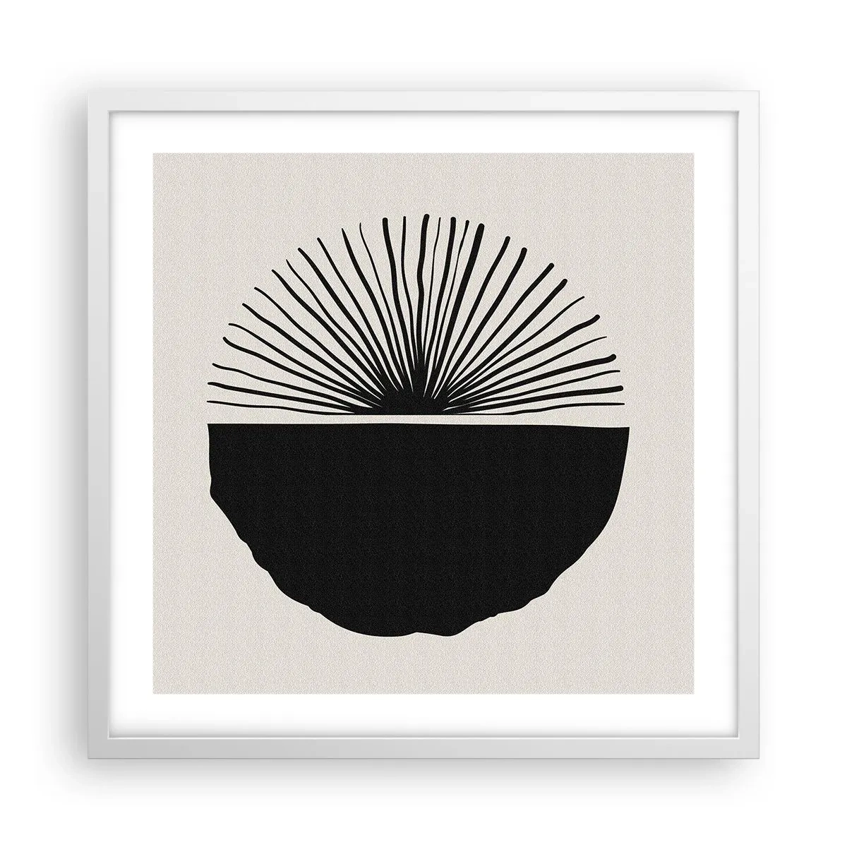 Affisch i vit ram - En rad olika möjligheter - 50x50 cm