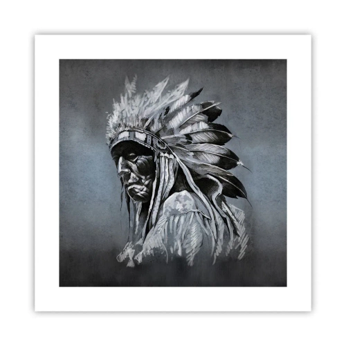 Affisch - Tillbaka till rötterna - 40x40 cm