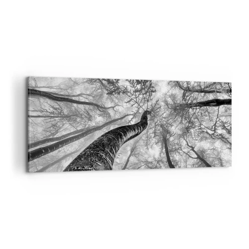 Canvastavla - Bild på duk - Kapplöpning mot ljuset - 100x40 cm