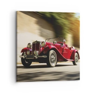 Canvastavla - Bild på duk - Vackrare än Nike från Samothrakis - 70x70 cm