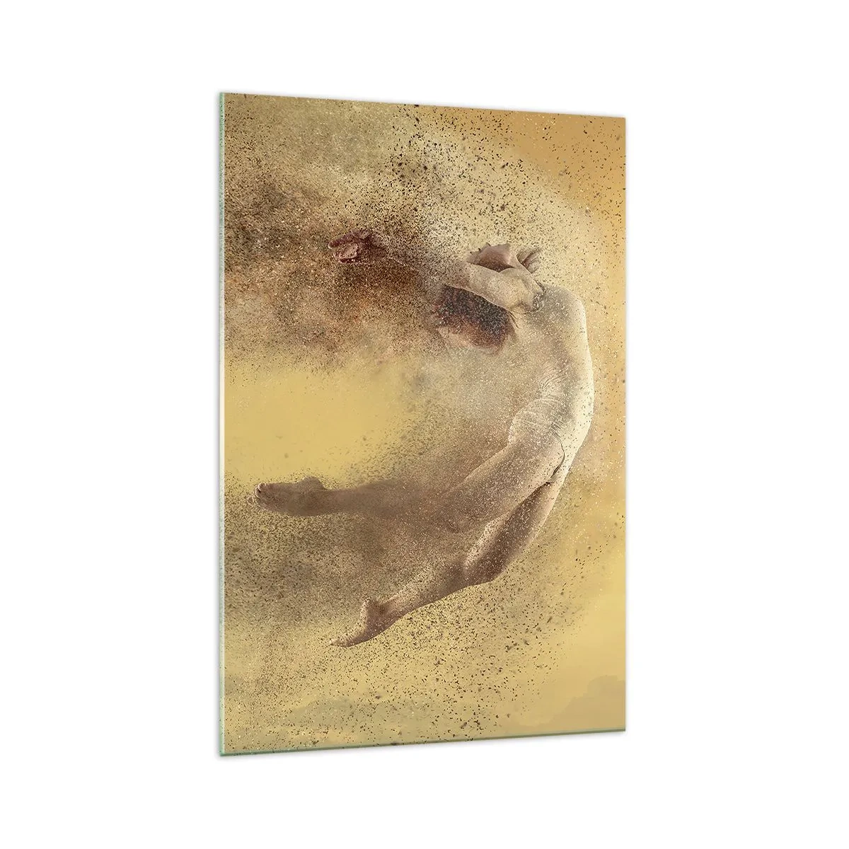 Glastavla - Bild på glas - Dansextas - 70x100 cm