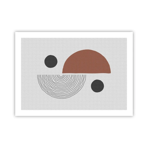 Affisch - Hjulets perfektion - 70x50 cm