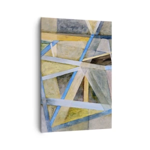 Canvastavla - Bild på duk - Rakt fram eller diagonalt? - 70x100 cm