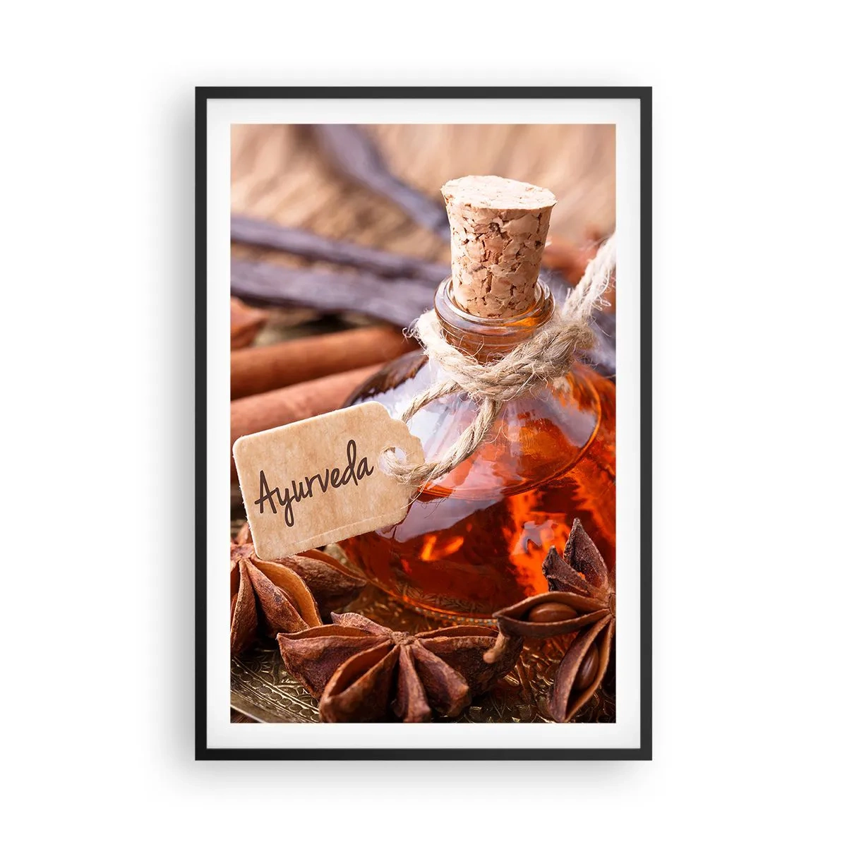 Affisch i svart ram - Mot kroppens och själens enighet - 61x91 cm