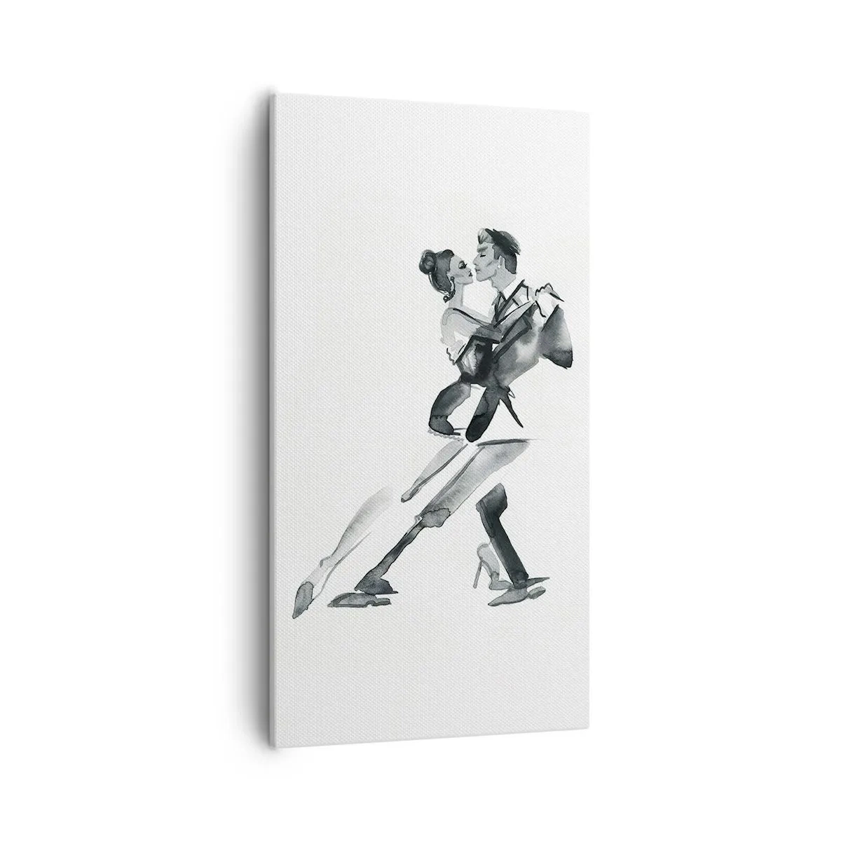 Canvastavla - Bild på duk - I en rytm - 55x100 cm