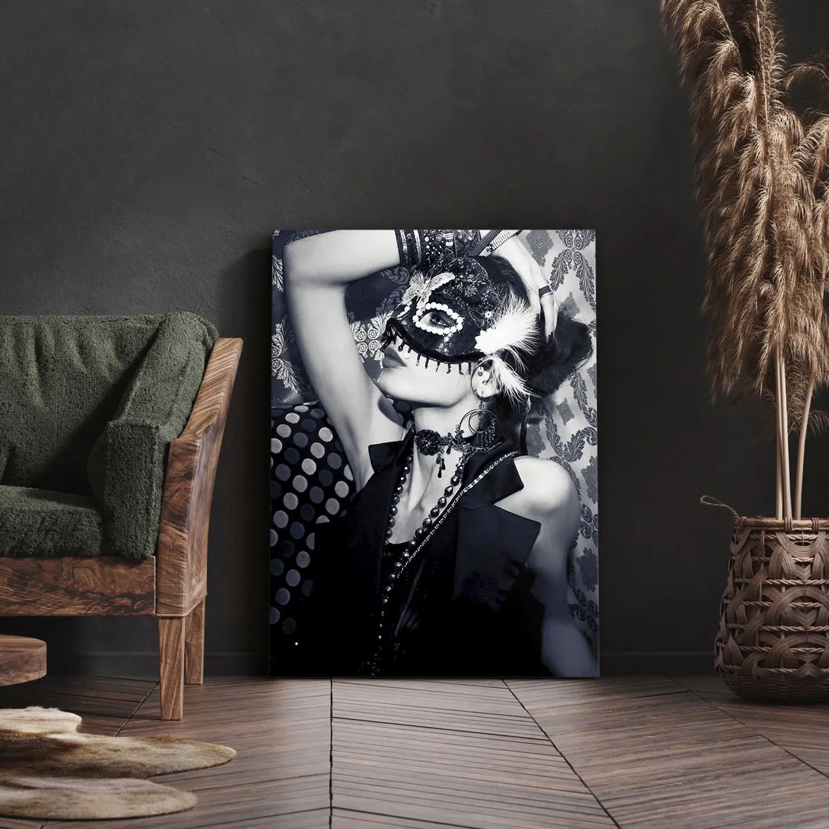 Canvastavla - Bild på duk - Dekorationer, prydnader, nyanser... - 55x100 cm