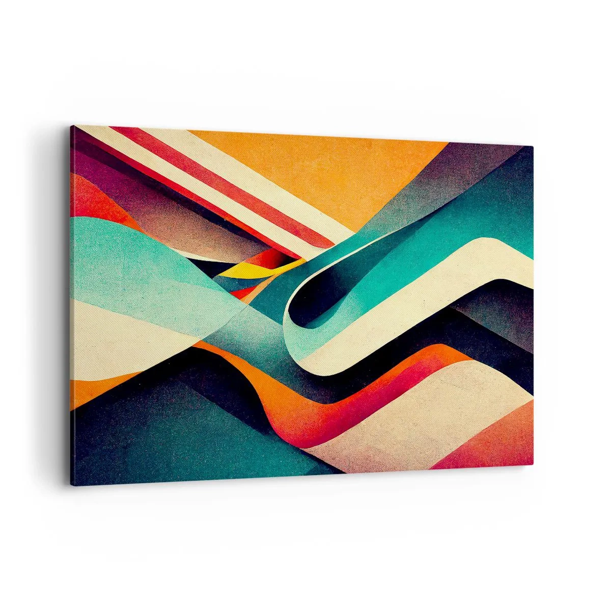 Canvastavla - Bild på duk - Intensiv komposition - 120x80 cm