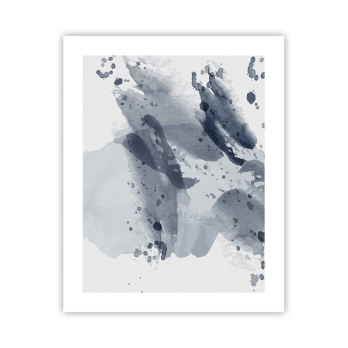 Affisch - Studie om vattnets natur - 40x50 cm