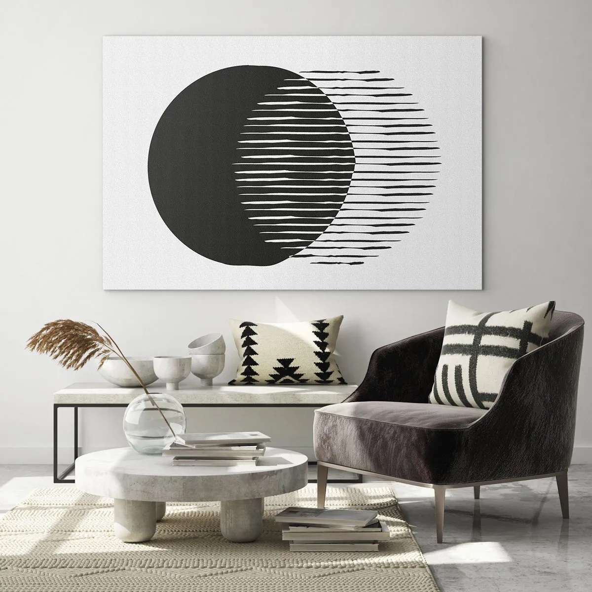 Glastavla - Bild på glas - Hans alter ego - 120x80 cm