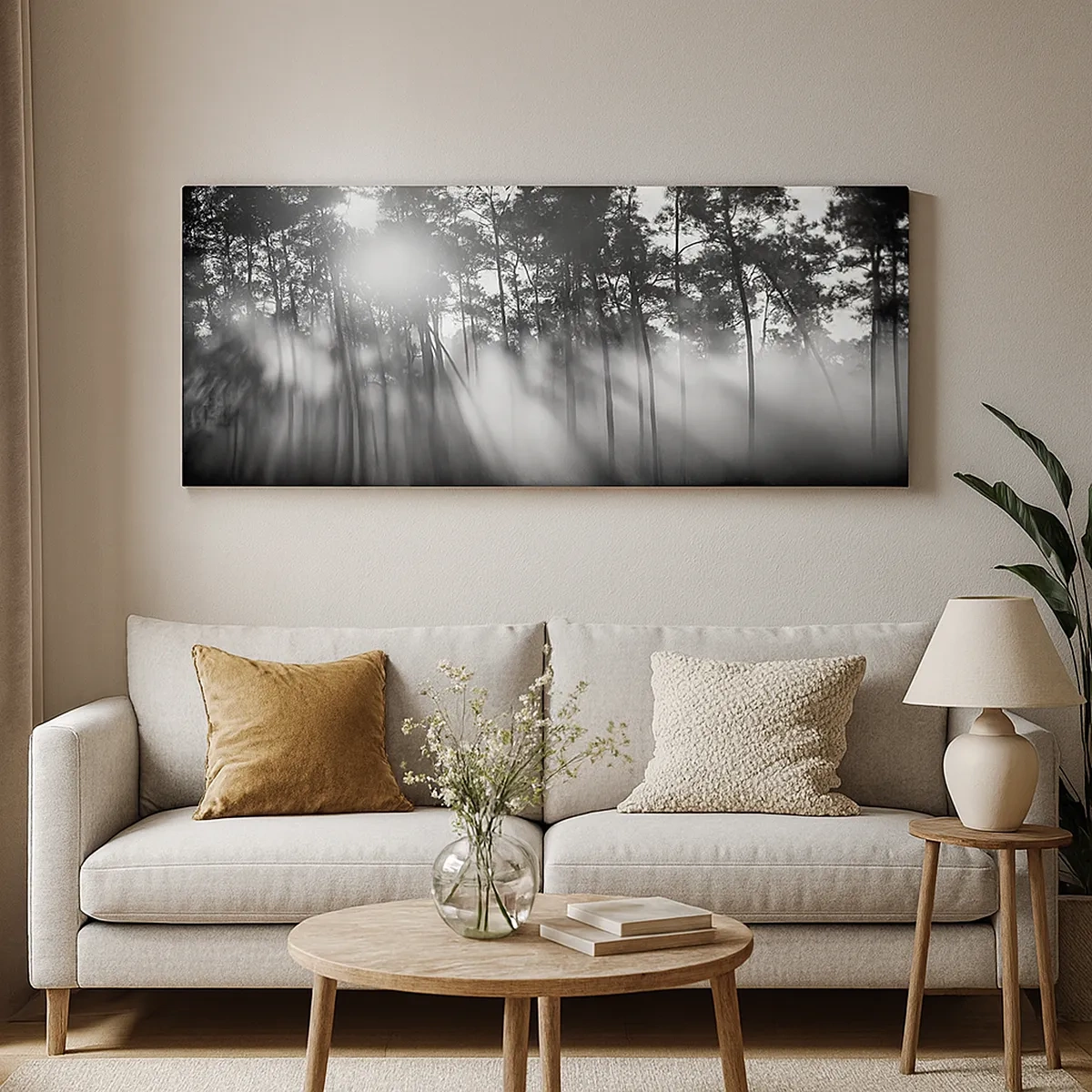 Canvastavla - Bild på duk - Ostoppad sol - 30x30 cm