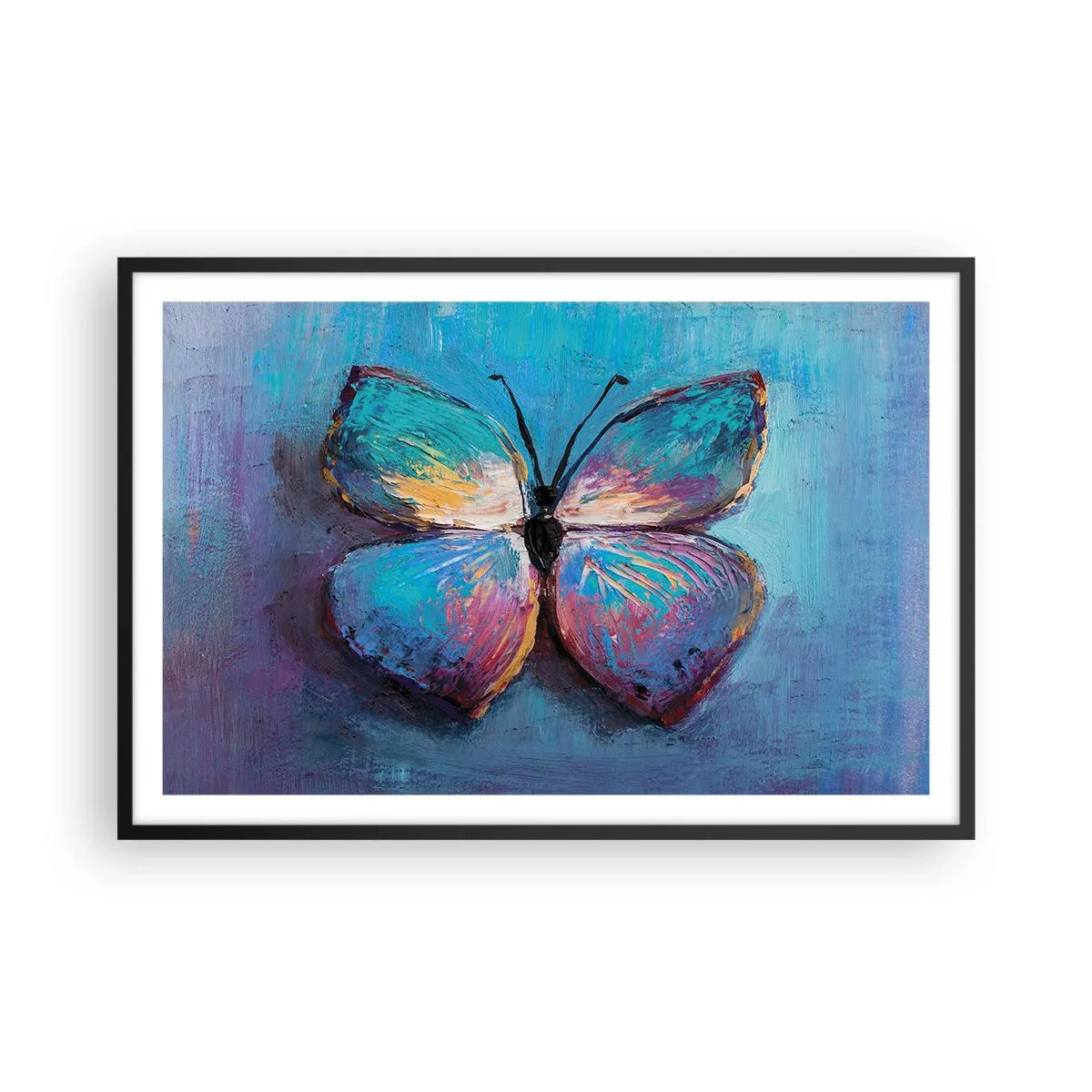 Affisch i svart ram - I full charm - 91x61 cm