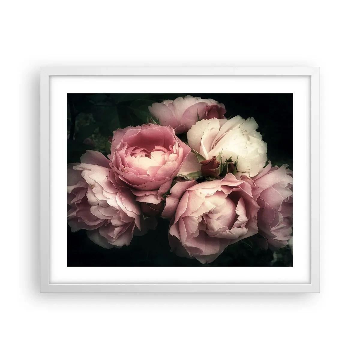 Affisch i vit ram - Belle epoque charm - 50x40 cm