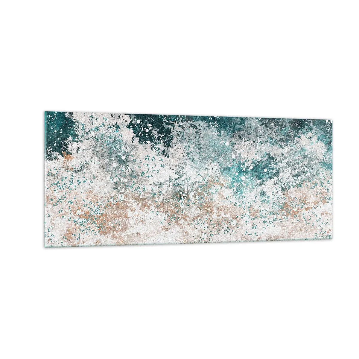 Glastavla - Bild på glas - Berättelser från havet - 100x40 cm