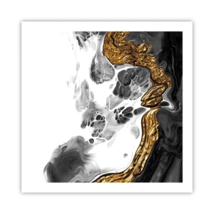 Affisch - Organisk komposition - 60x60 cm