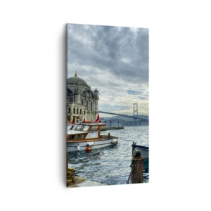 Canvastavla - Bild på duk - På gränsen mellan världarna - 45x80 cm