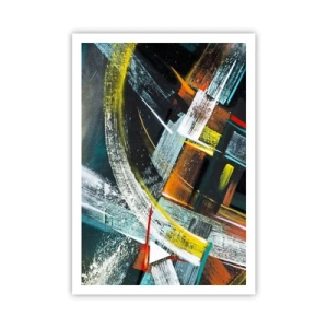 Affisch - Rörelsens energi - 70x100 cm