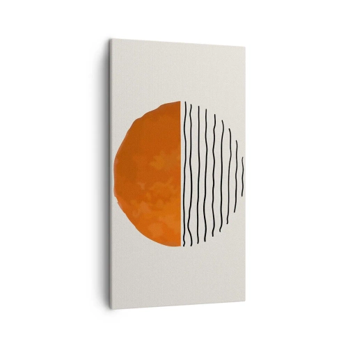 Canvastavla - Bild på duk - I japansk stämning - 45x80 cm