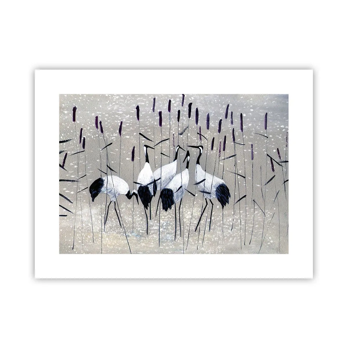 Affisch - Bland sina - 40x30 cm