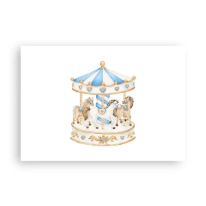 Affisch - En ljuvlig barndom - 100x70 cm