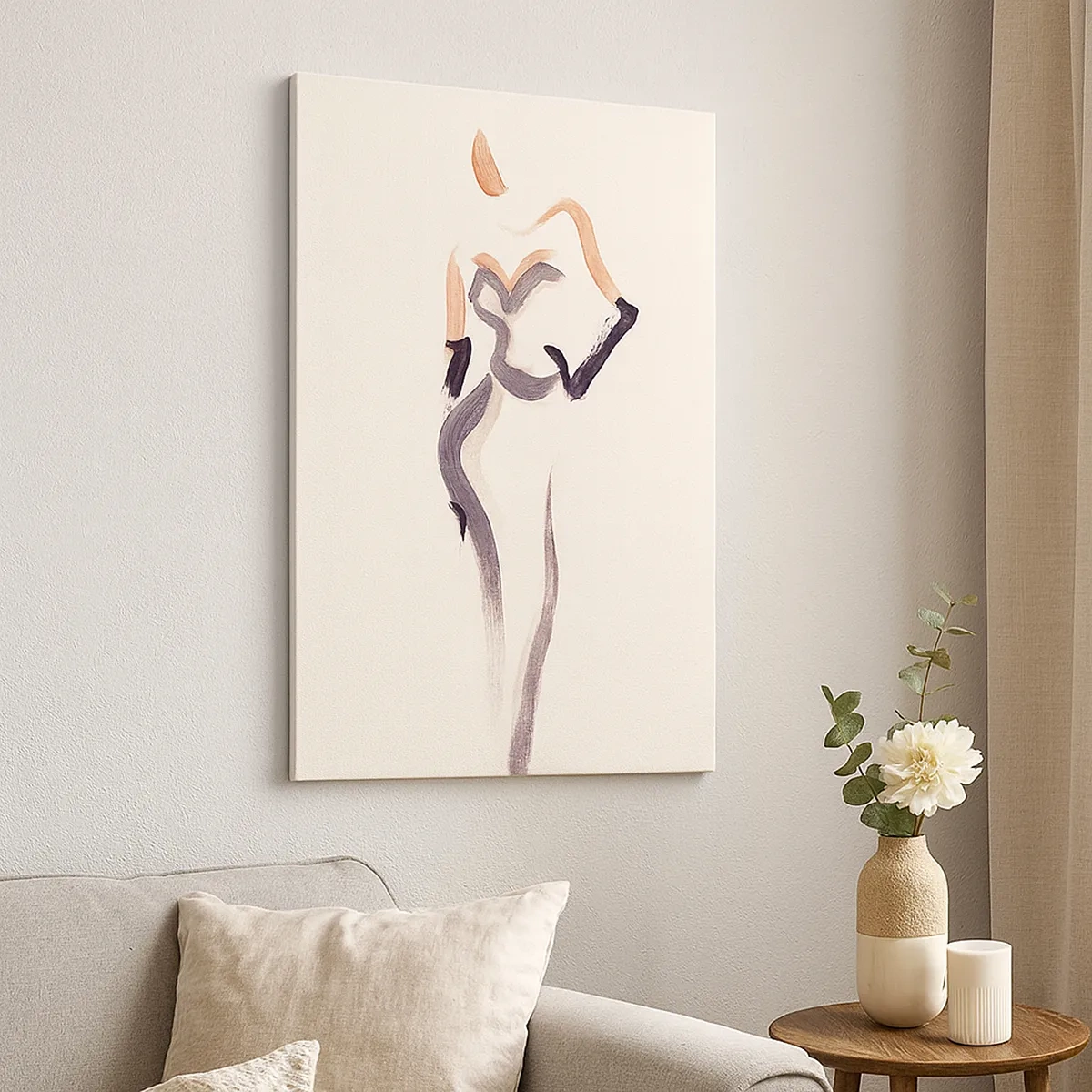 Canvastavla - Bild på duk - Från Hollywoods gyllene år - 50x70 cm